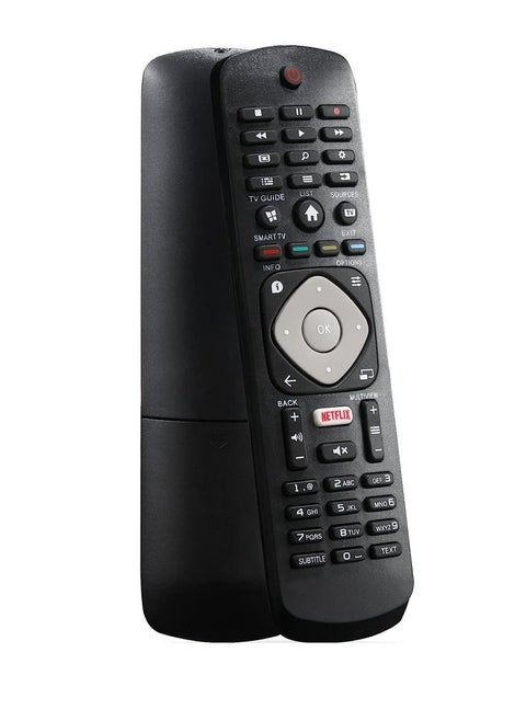 Replacement Remote Control Compatible With All Philips TV/Smart TV Black