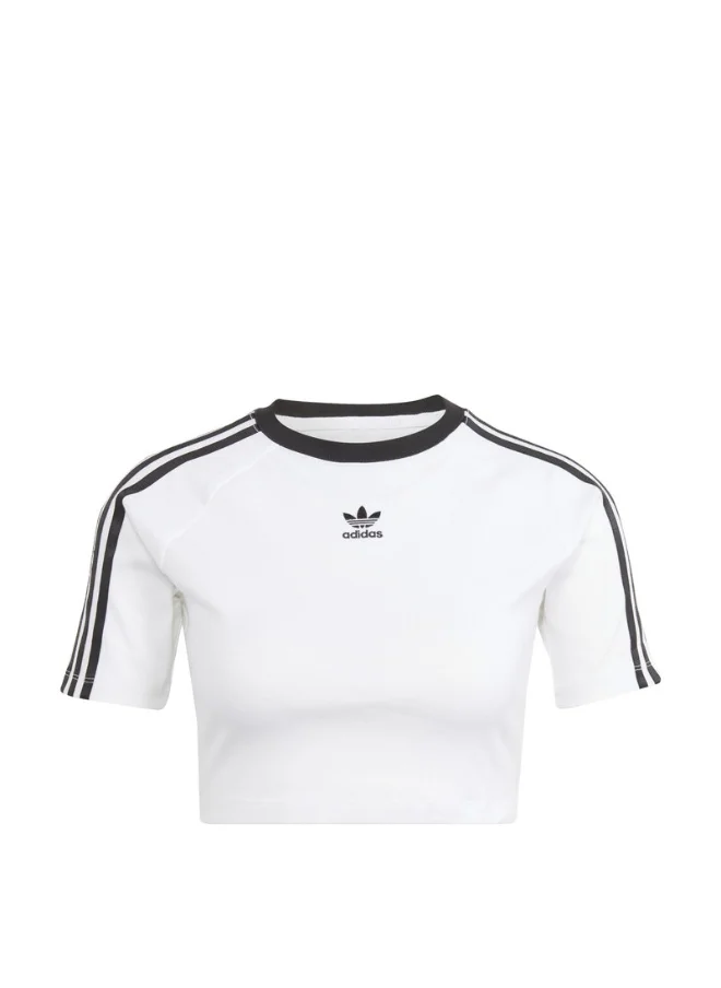Adidas adidas 3 S BABY TEE White Originals Women T-SHIRTS