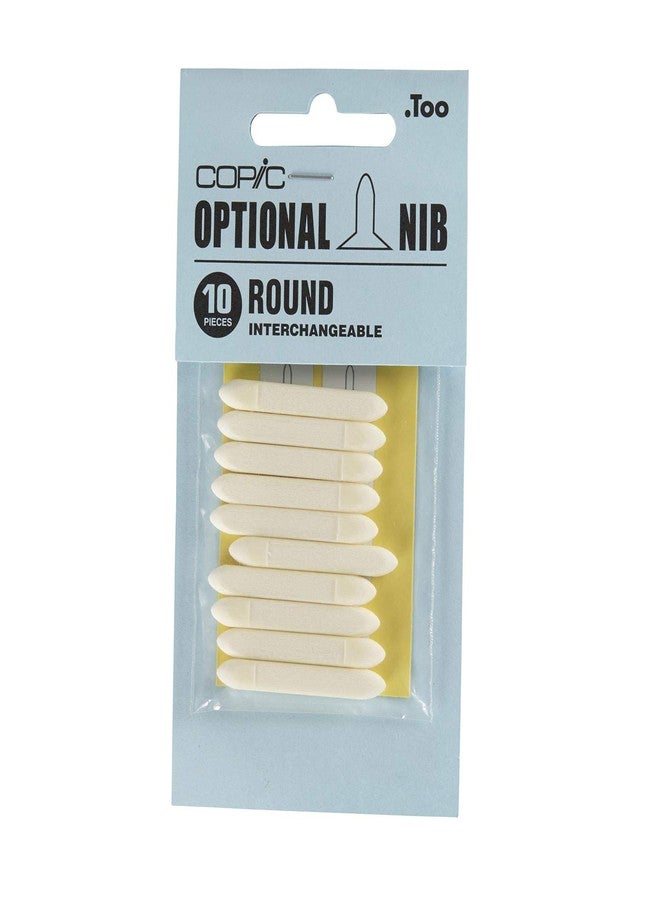 Copic Marker Round Nib, 10-Pack - Image 1