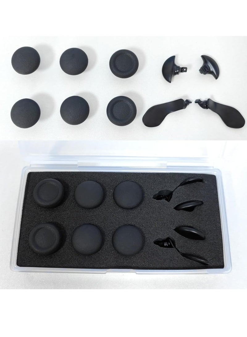 Replacement Joystick for PS5 Edge Controller, 6 Thumb Sticks and 4 Rear Paddles Metal Trigger ons, Accessories for PS5 Edge Controller, Black - Image 5