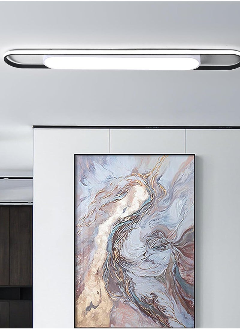 Haikomin Rectangular LED Ceiling Light Porch Corridor Lamps Kitchen Staircase Balcony Lighting Decorative Fixture Strip Balcony Light  - Image 1