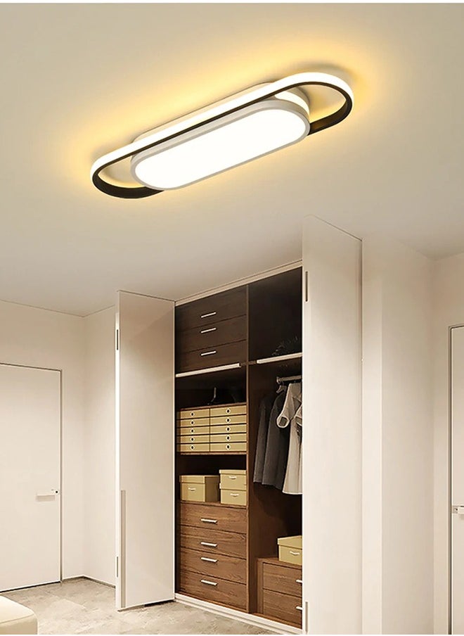 Haikomin Rectangular LED Ceiling Light Porch Corridor Lamps Kitchen Staircase Balcony Lighting Decorative Fixture Strip Balcony Light  - Image 3