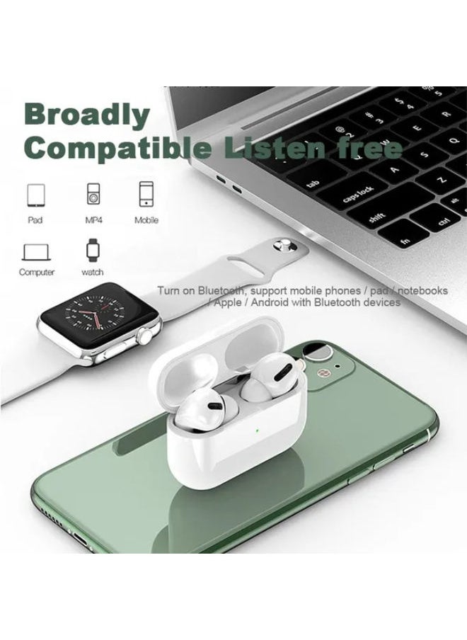 SHOPI - InPods Pro Wireless Bluetooth Earphone In Ear Earbuds Smart Touch Stereo Headphones Macaron TWS Bluetooth 5.0 Sports Gaming Headset For IOS Android Phone Huawei Xiaomi Samsung OPPO Vivo- GREEN - Image 1