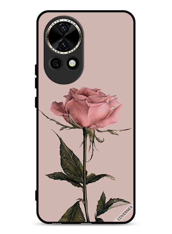 Covernex غطاء واقي لهاتف هواوي نوفا 13 5G بلون الخوخ الوردي - Image 1