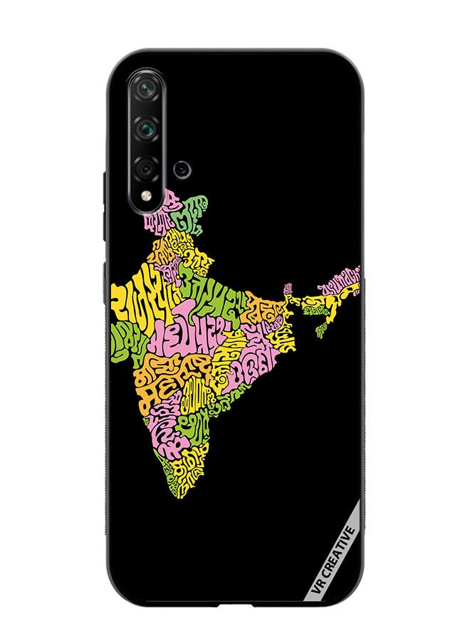 VR CREATIVE Protective Case Cover For Huawei Nova 5T Indian States Name Design Multicolour - Image 1