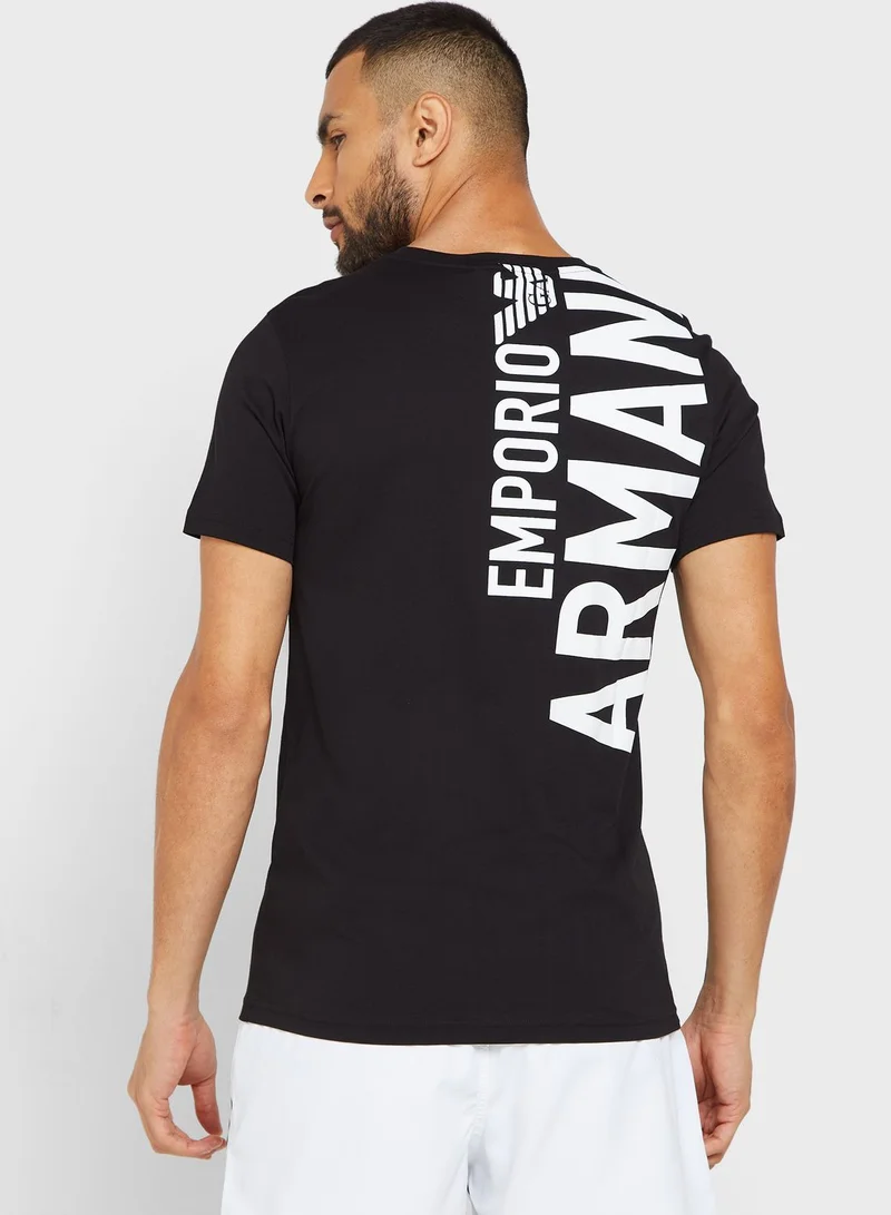 EMPORIO ARMANI Logo Crew Neck T-Shirt