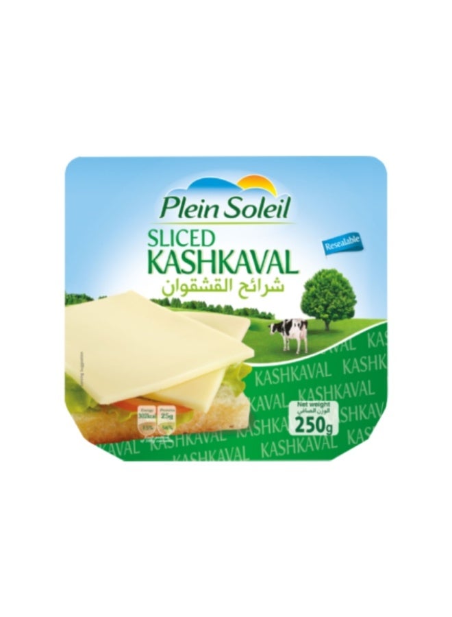 Kashkaval Cheese, Slices - 250g, Belgium