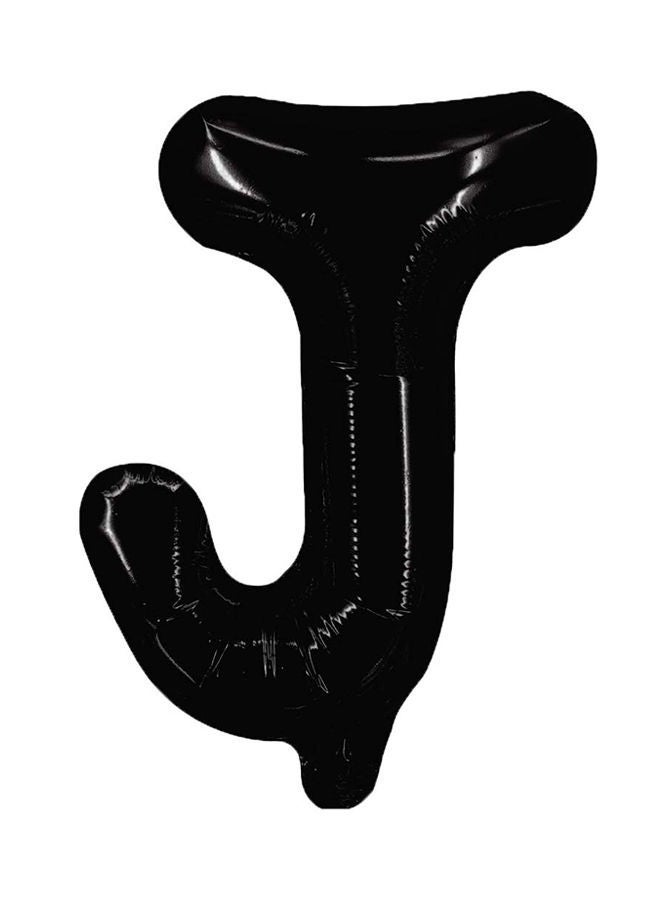 NIBEMINENT J Letter Decorative Foil Balloon For Party 16inch