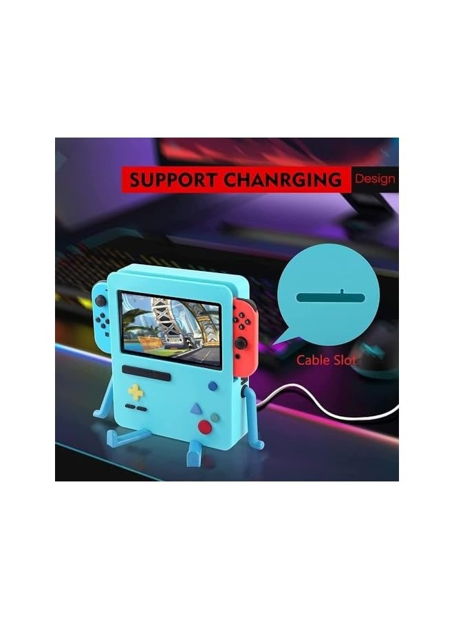 PROMASS Nintendo Switch Accessories Portable Dock Compatible for Nintendo Switch OLED Cute Case BMO Decor Gift Men Women Kids - Image 4