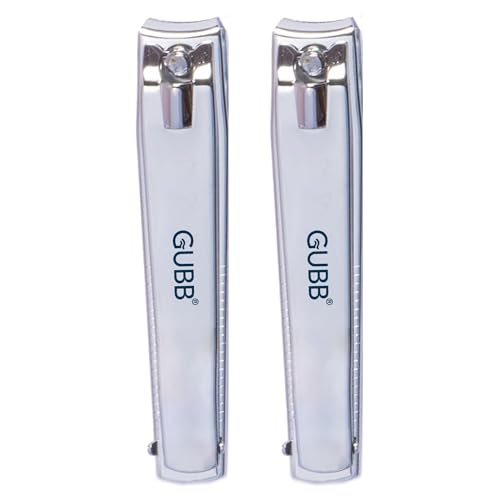 GUBB Toe Nail Clipper For Men & Women | Stainless Steel Nail Cutter Pack of 2 - Image 1