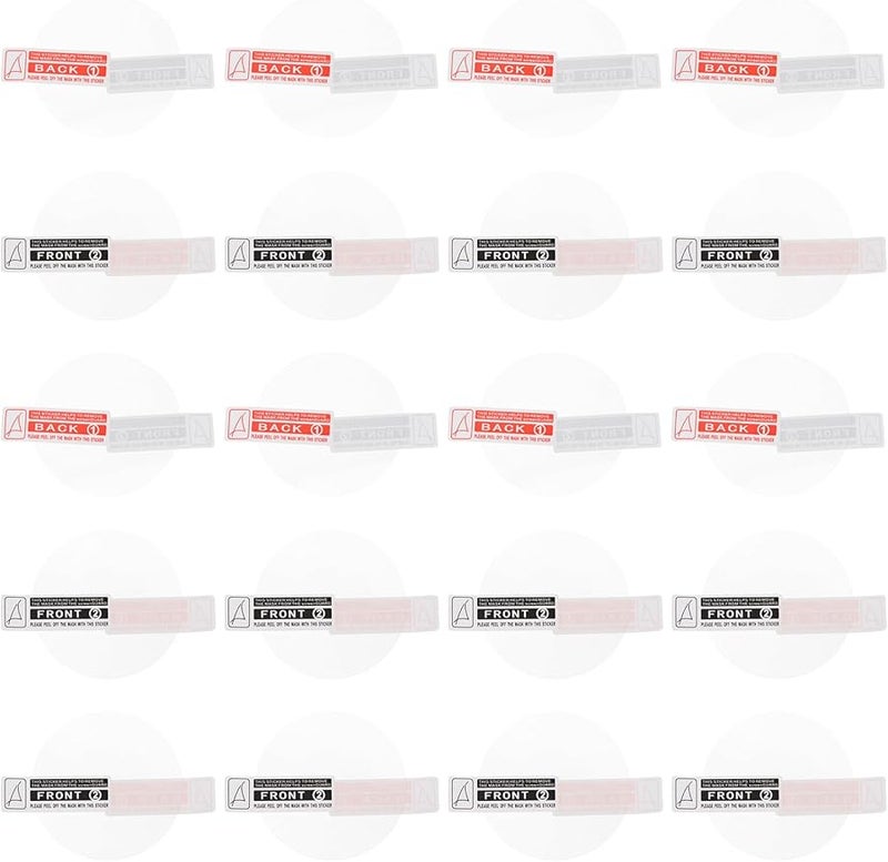 Anti Fingerprint Screen Protector For Smartwatch 20 Pack Scratch Resistant Film - Image 1