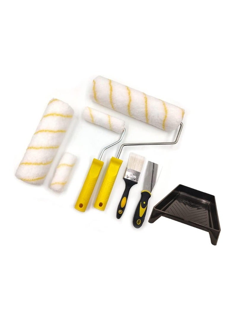 KNP KNP 9-Piece Paint Roller Set is a complete painting kit designed for professional and DIY projects.  - Image 2