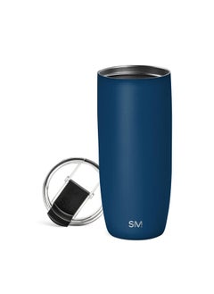 Simple Modern Simple Modern Travel Coffee Mug Tumbler with Flip Lid | Reusable Insulated Stainless Steel Cold Brew Iced Coffee Cup Thermos | Gifts for Women Men Him Her | Voyager Collection | 20oz | Slumberland  - Image 1