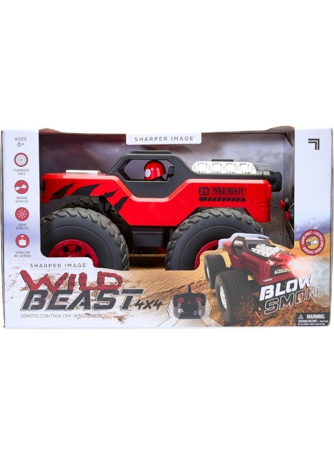 Sharper Image Wild Beast 4 x 4 Blow Smoke! Off-Road RC Truck - Image 1