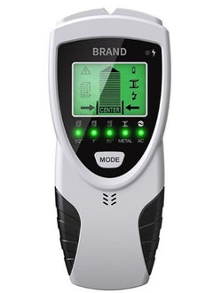 Sensor Wall Scanner, 5-in-1 Multifunctional Electronic Wall Center Sensor Detector With Digital LCD Display And Wood Sound Warning, Real-Time AC Line, Metal, Stud Detection