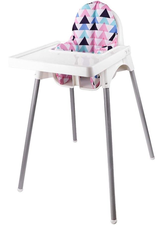 Lomgwumy High Chair Cushion, New Type High Chair Cover Pad/pad for High Chair,highchair Cushion for Ikea Antilop Highchair,built-in Inflatable Cushion,baby Sitting More Comfortable  - Image 2