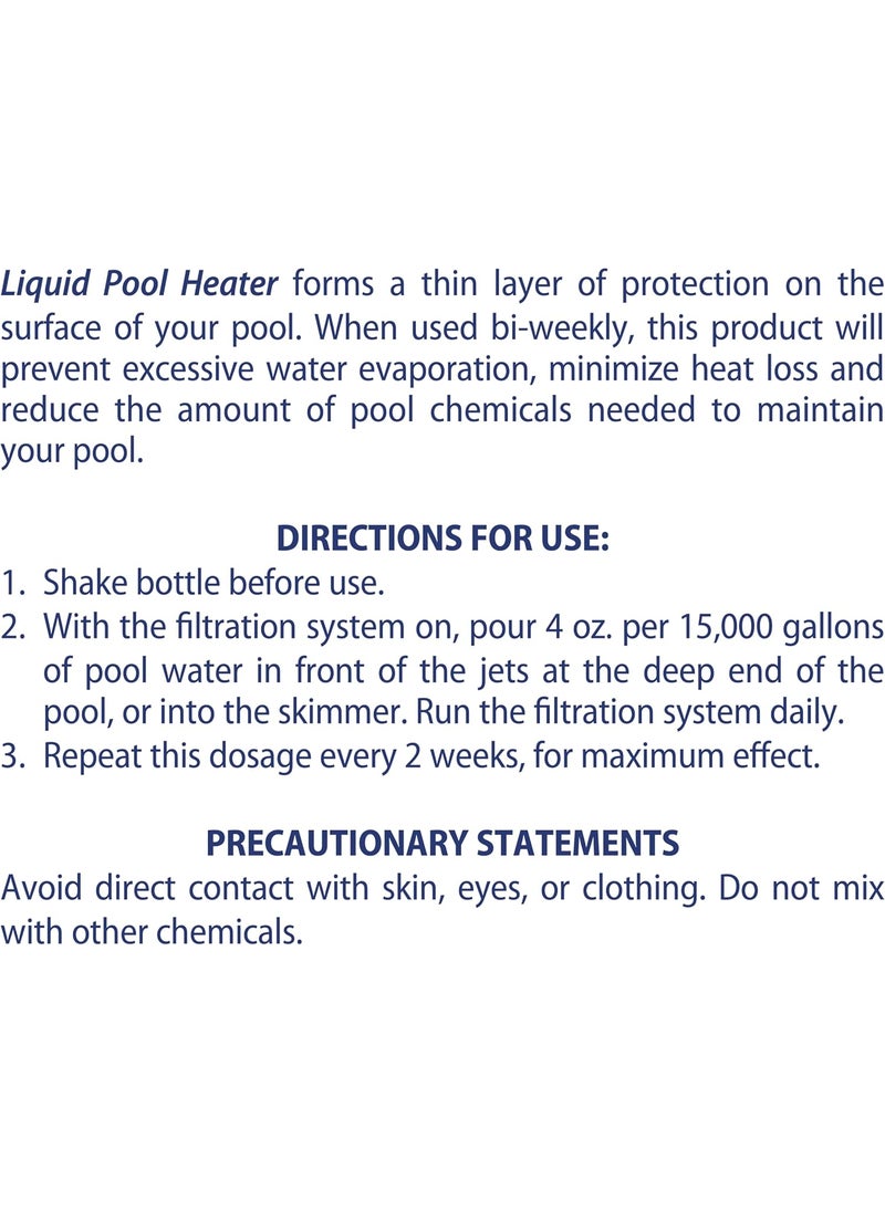 SpaChoice SpaChoice 1Quart 2Pack Premium Liquid Pool Heater Solar Cover In a Bottle Liquid Solar Blanket for Pool Made in USA  - Image 5