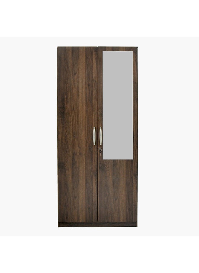 Home Box Kulltorp Plus 2-Door Wardrobe With Mirror 52 x 182 x 80 cm  - Image 3