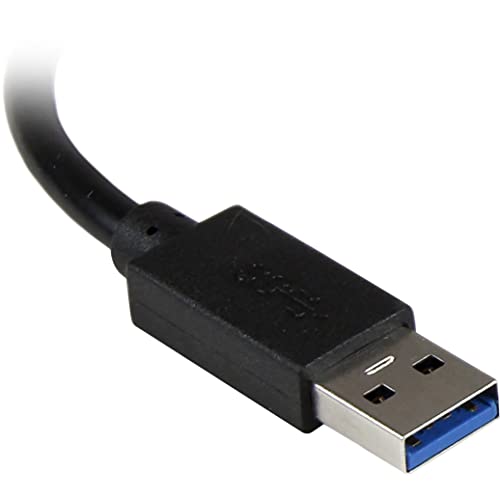 StarTech.com USB 3.0 Hub with Gigabit Ethernet Adapter - 5Gbps - 3 Port - NIC - USB Network / LAN Adapter - Windows & Mac Compatible , TAA (ST3300G3UA) - Image 4