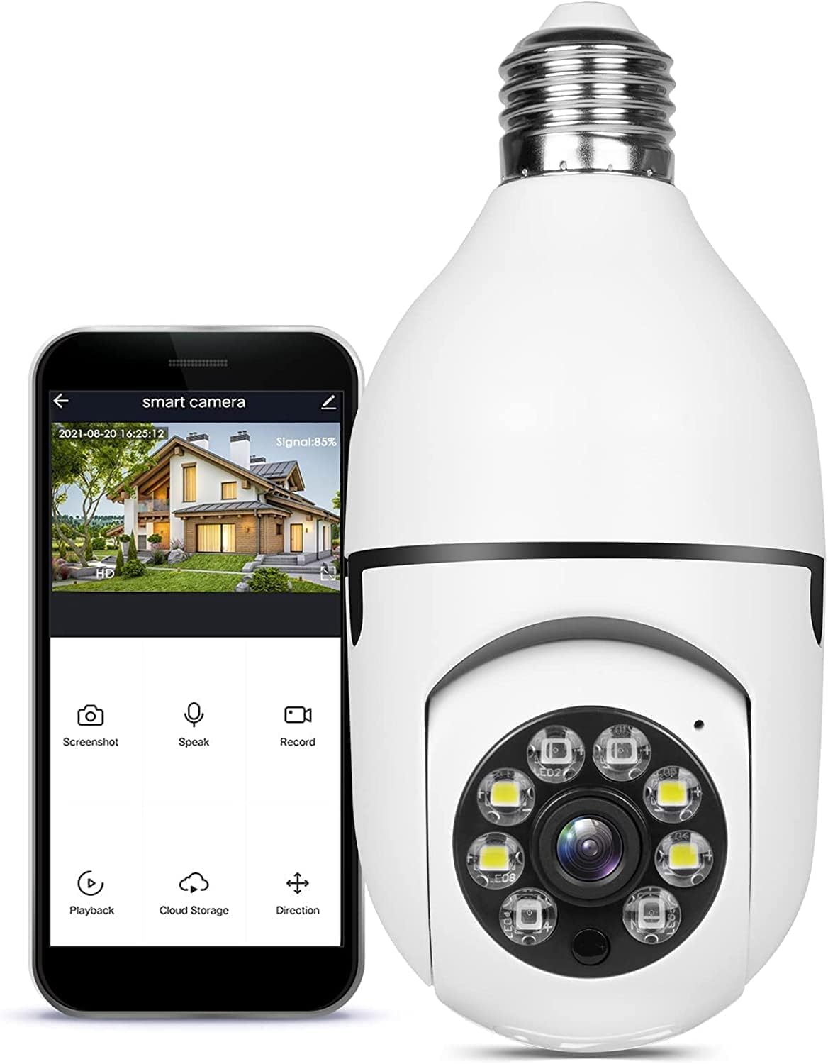 مايومي Mayumi Light Bulb Security Camera