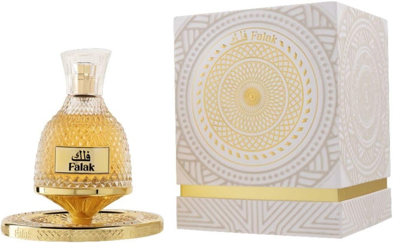Nusuk Falak Eau De Parfum 100ml | Unisex Long Lasting Perfume | Caramel, Vanilla & Praline Fragrance | Warm Gourmand Scent | Elegant Spray Glass Bottle - Image 1