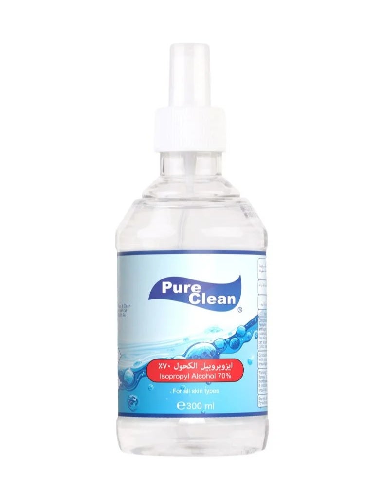 Pure & Clean Pure and clean Isopropyl  alcohol spray  300ml - Image 1