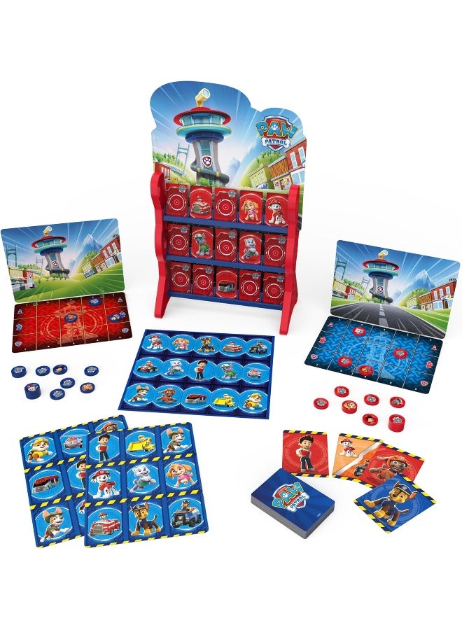 Spin Master Games PAW Patrol, HQ Board for Kids Checkers Tic Tac Toe Memory Match Bingo Go Fish Card PAW Patrol Toys, for Preschoolers Ages 4 and up - Image 1