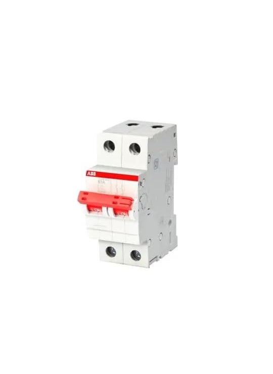 Generic ABB 40A DP Two Pole Switch Disconnector Isolator Pack of 1 SDW20240A 