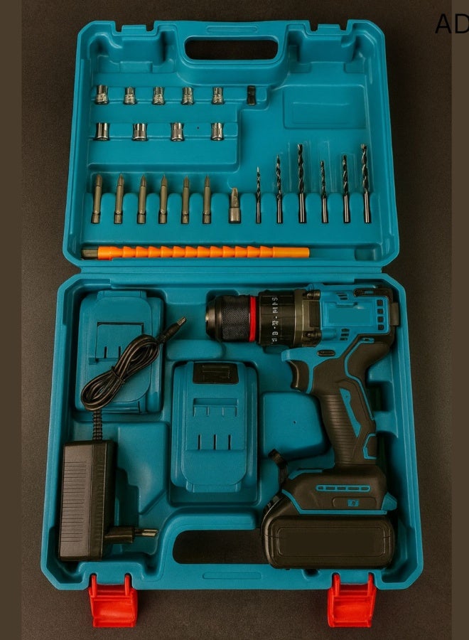 SuperStar Brushless Cordless Drill 48V – 3300RPM, 6.0Ah, 50Nm Torque, Dual Battery, Professional Power Tool - Image 3