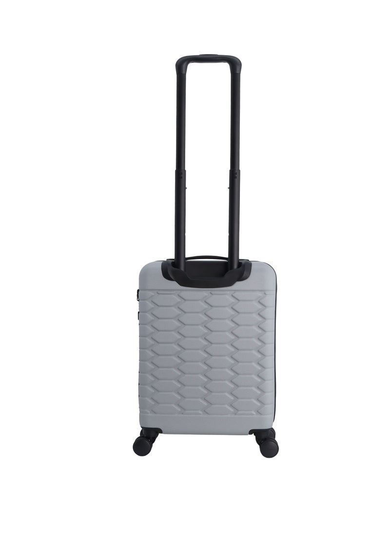 Discovery Reptile ABS Hardshell Small Cabin Carry-On Luggage Silver, Durable Lightweight Suitcase, 4 Double Wheel With TSA Lock Trolley Bag (20 Inch). - pzsku/Z3D1D576BD8DC191889F1Z/45/_/1720609599/a6d002b7-cd28-49c8-83d7-53f41c1c0265