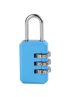 LAWAZIM Combination Padlock - 21mm Mix Color - HeavyDuty Shackle Combination Lock Dial Lock Gym & School locker lock Travel lock Luggage lock Storage Unit Cabinet Keyless lock 3 digits Resettable lock  - Image 1