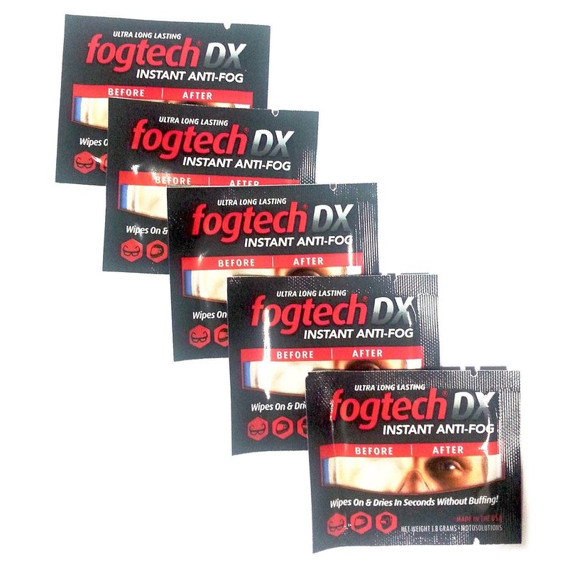 FogTech MotoSolutions DX Anti-Fog Wipes - Image 5