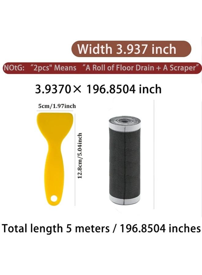 غطاء مصرف قابل للتخلص منه 3.9370 بوصة عرض مع مكشطة للحوض وحوض الاستحمام - Image 1