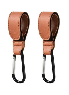 Oasisgalore Stroller Hook, 2PCS Portable Stroller Hooks for Hanging, Multipurpose Organizer Hook Clip for Bugaboo,Strollers, wheelchairs,Walkers  - Image 1