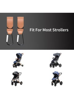 Oasisgalore Stroller Hook, 2PCS Portable Stroller Hooks for Hanging, Multipurpose Organizer Hook Clip for Bugaboo,Strollers, wheelchairs,Walkers  - Image 3