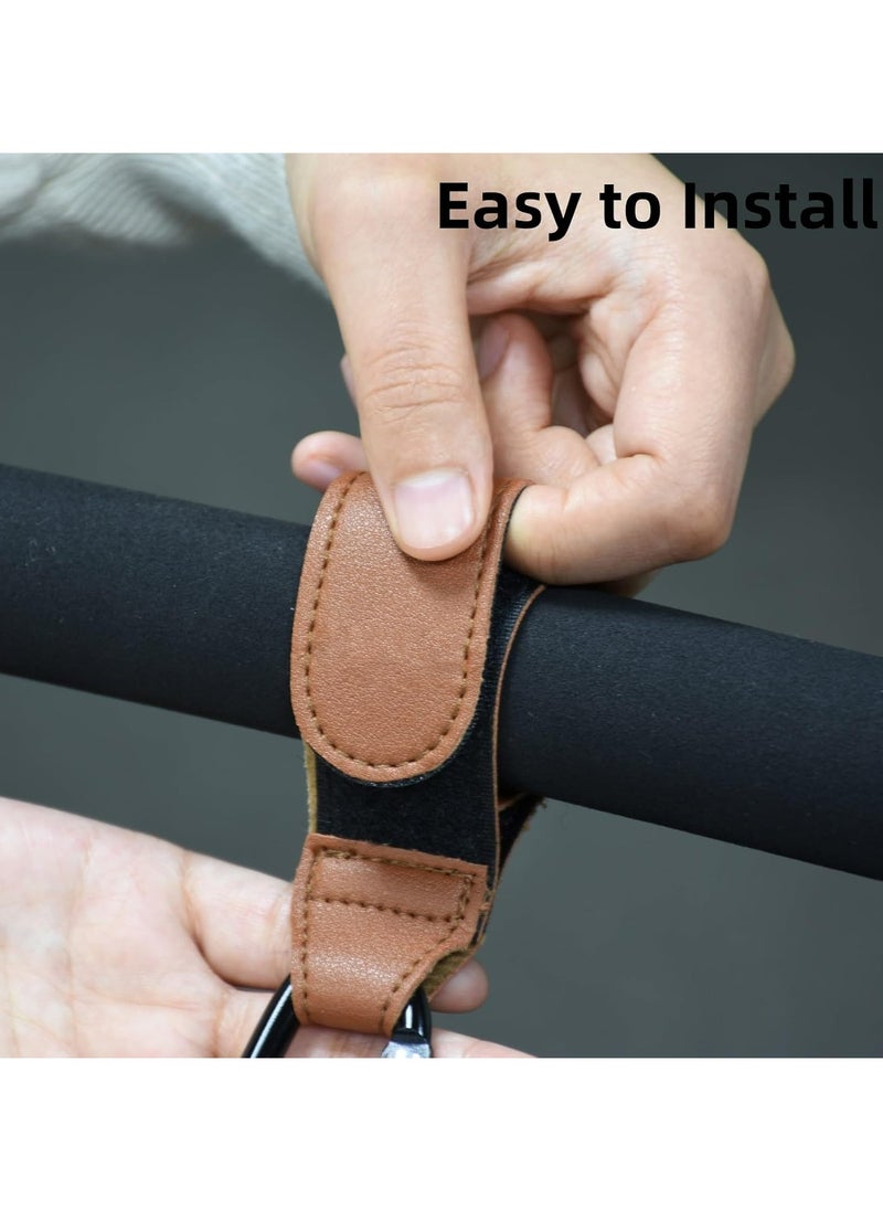 Oasisgalore - Stroller Hook, 2PCS Portable Stroller Hooks for Hanging, Multipurpose Organizer Hook Clip for Bugaboo,Strollers, wheelchairs,Walkers - Image 1