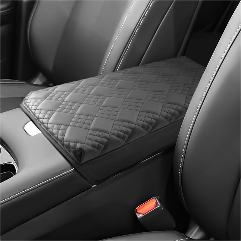 SXCY for 2025 2026 Nissan Murano Armrest Cover Pad for 2025 2026 Nissan Murano Accessories 2025 Murano Center Console Cover 2026 Murano Middle Console Cover w/Soft Cotton Cushion (Added-Pad) - Image 1