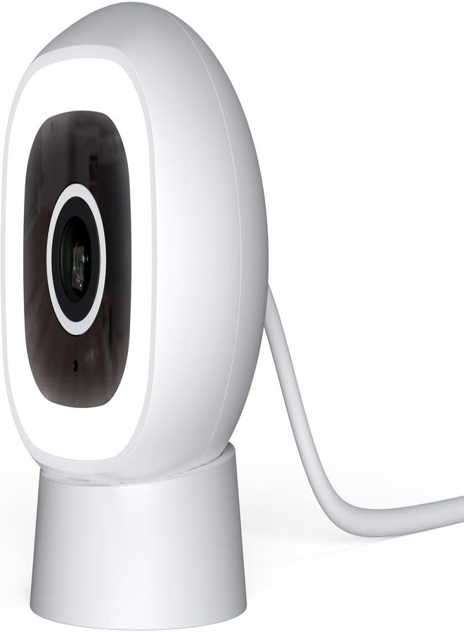 LUNA Home Luna 2K QHD Security Camera Indoor/Outdoor, Wired IP65 WiFi Camera for Home Security, Color Night Vision, Spotlight/Siren, AI Motion Detection, Smart Alerts/Daily Event Summary, App Control (1, Black) - Image 1
