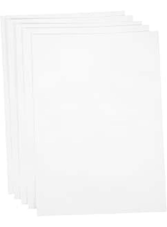 5Pcs Shredder Oil Paper Sheets for Quiet Smooth Operation Sharpen Gears Reduce Motor Stress - Image 1