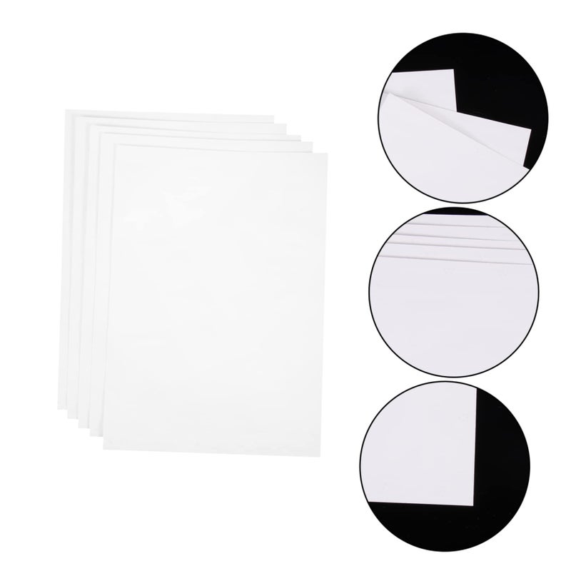 5Pcs Shredder Oil Paper Sheets for Quiet Smooth Operation Sharpen Gears Reduce Motor Stress - Image 4