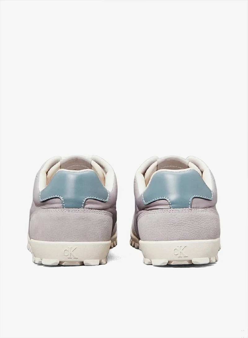 Calvin Klein Jeans Oyster Mushroom/Formal Grey/Trooper Low Profile Trainers for Men | Best Price UAE