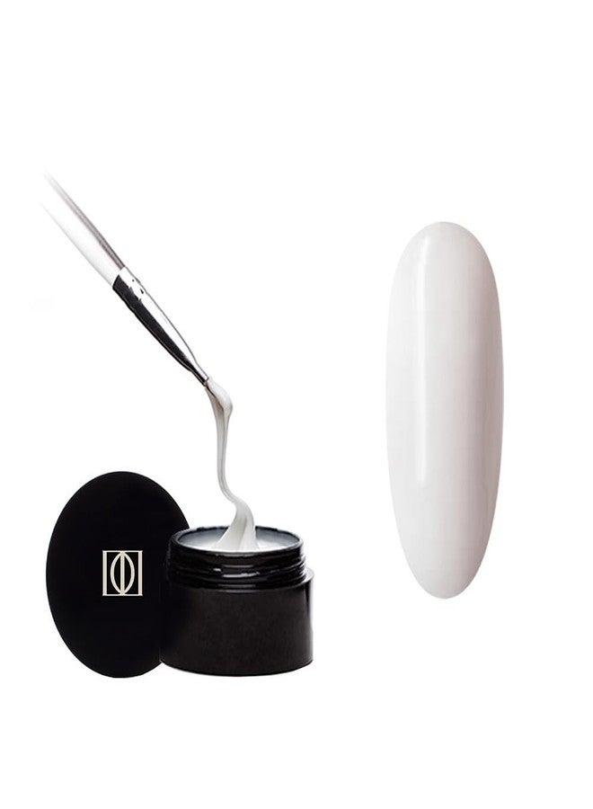 Didier Lab Premium Nail Builder Gel Intensive White - Strengthens Natural Nails - LED UV Builder Nail Gel - Hard Gel Nail Builder for Nail Repair and Nail Extensions 1.76 fl oz - Image 1