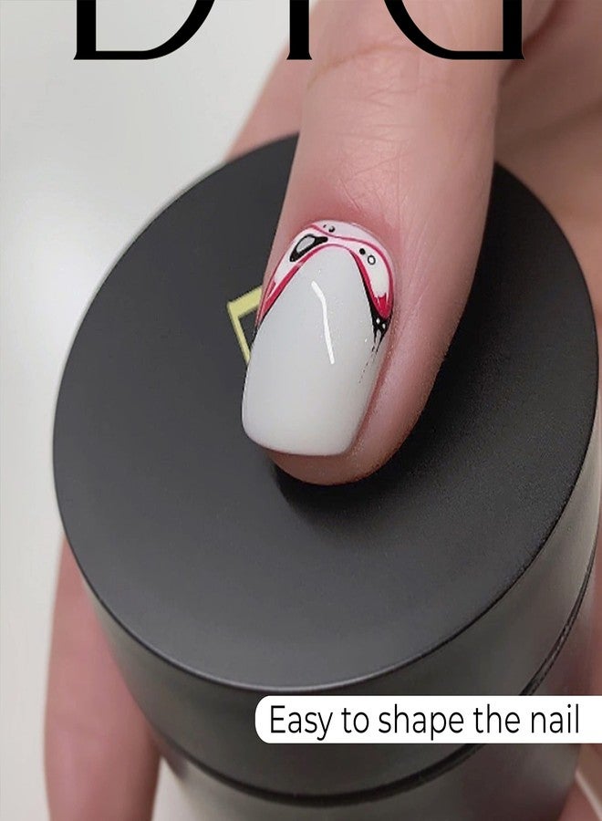 Didier Lab Premium Nail Builder Gel Intensive White - Strengthens Natural Nails - LED UV Builder Nail Gel - Hard Gel Nail Builder for Nail Repair and Nail Extensions 1.76 fl oz - Image 4