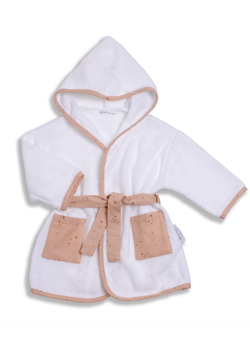 Gloop! Bath Robe Pink Sparkle 12-24 months - Image 1