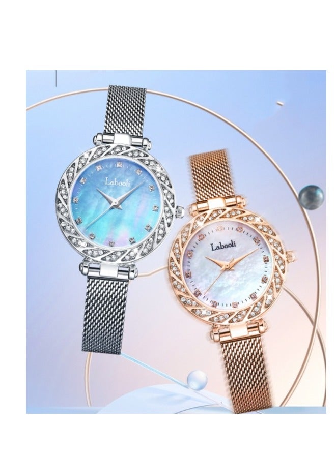 Labaoli Women's Fashion Diamond Inlaid Watch - Image 3
