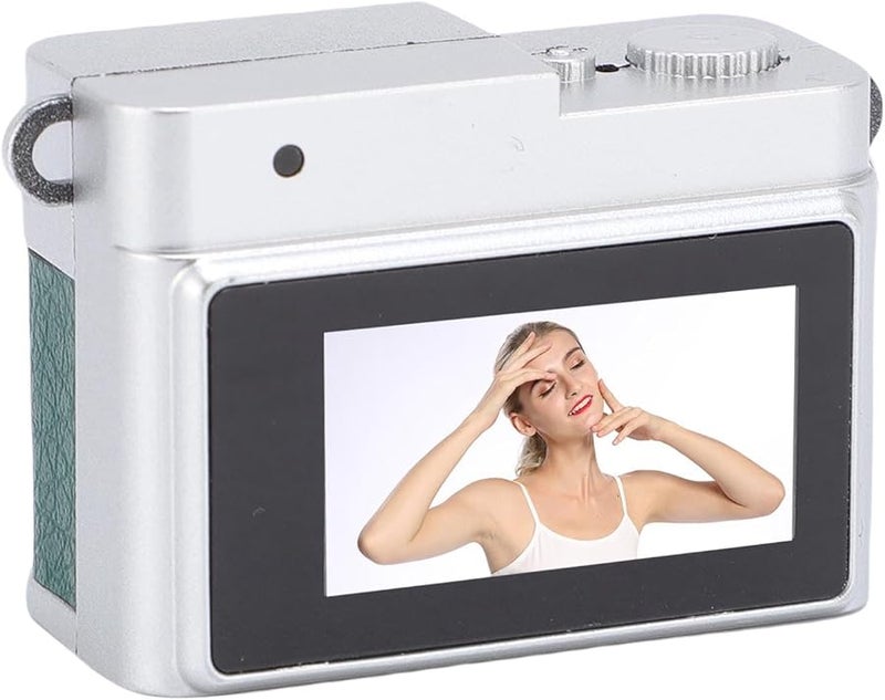 Green Retro Keychain Camcorder 1080P Portable Camera Compact Easy Transfer For Everyday Use - Image 1