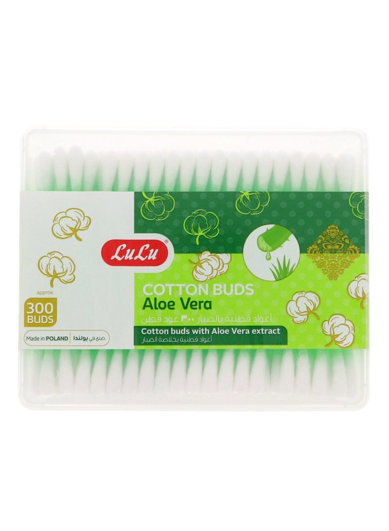 LuLu Aloe Vera Cotton Buds 300pcs