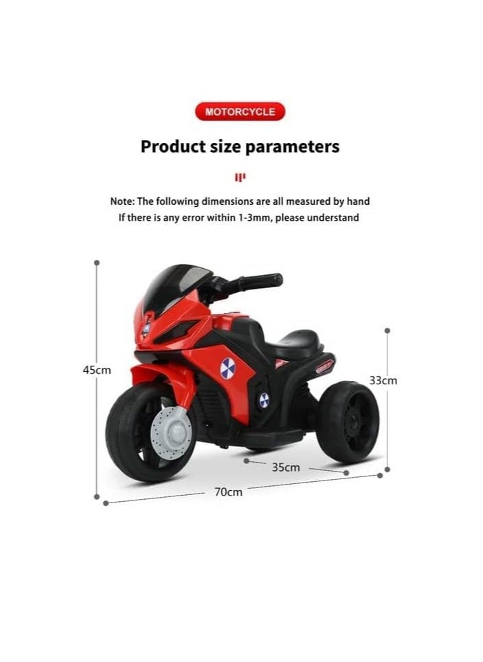 Ntech NTECH 3 Wheels Children's Electric Motorcycle For 2 To 6 Years Old Kids Toy Rechargeable With Music And Lights Kids' Ride-On Toys Tricycle Scooter,  - Image 2