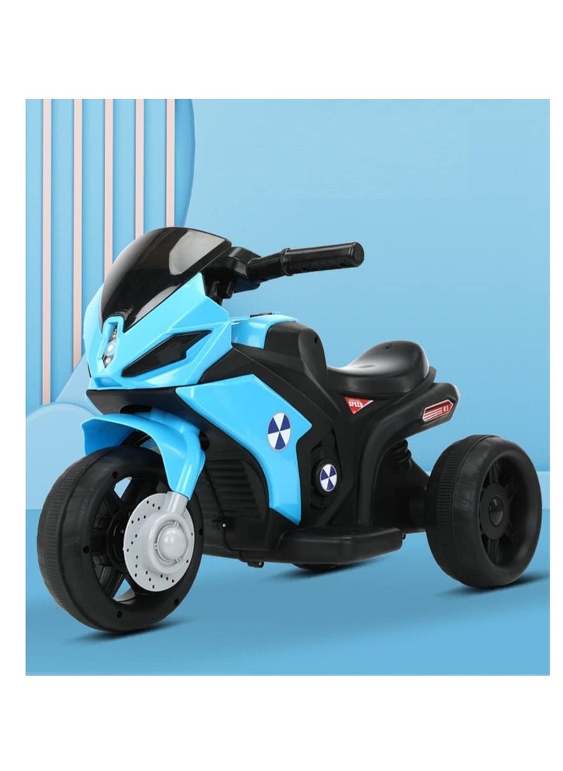 Ntech NTECH 3 Wheels Children's Electric Motorcycle For 2 To 6 Years Old Kids Toy Rechargeable With Music And Lights Kids' Ride-On Toys Tricycle Scooter,  - Image 1