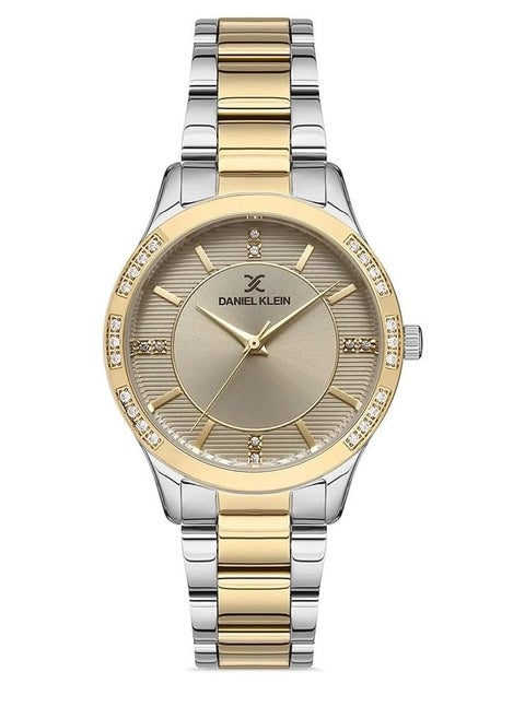 Daniel Klein Men's Analog Watch with Rose Gold Dial and Bracelet, DK.1.13211-2